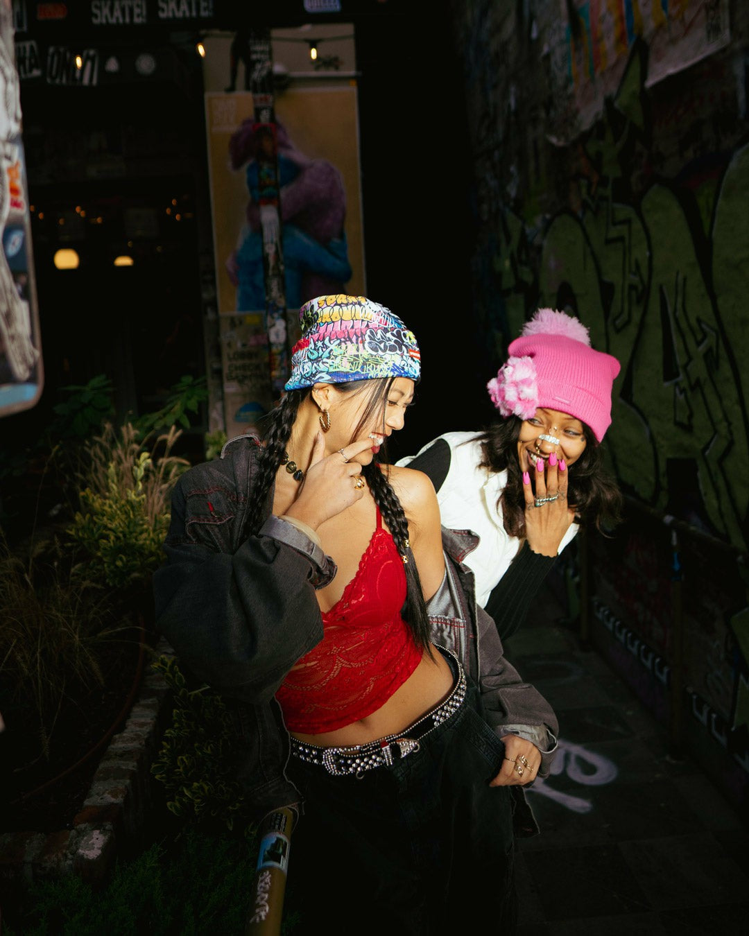 SPLIT GRAFF BEANIE | Sprayground Online