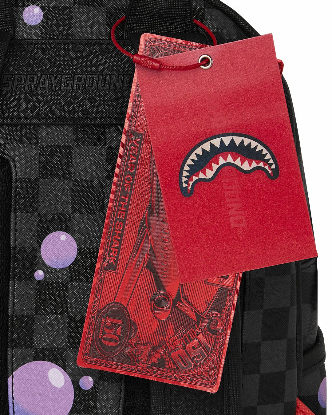 PURPLE SLIME SHARK SAVAGE BACKPACK | Sprayground Clearance