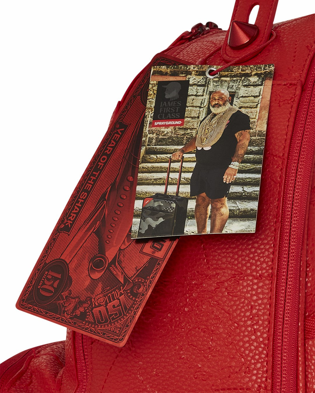 JAMES FIRST CLASS RUBY RED CHATEAU BACKPACK | Sprayground Discount