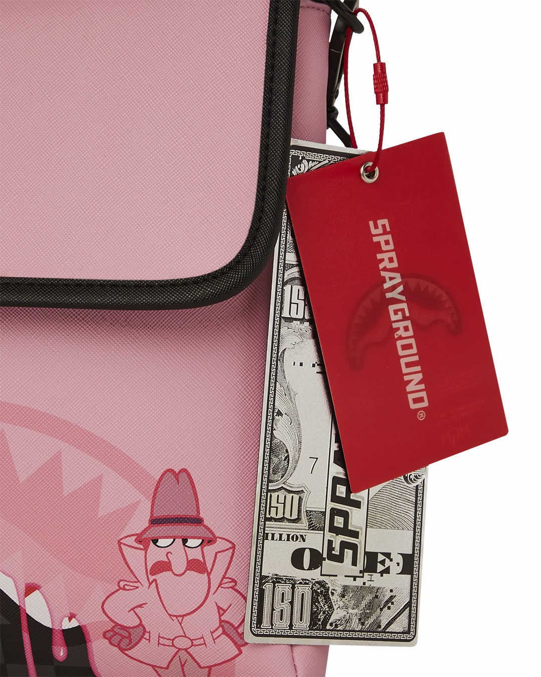 PINK PANTHER PINK PAINTER MESSENGER SLING BAG | Sprayground US