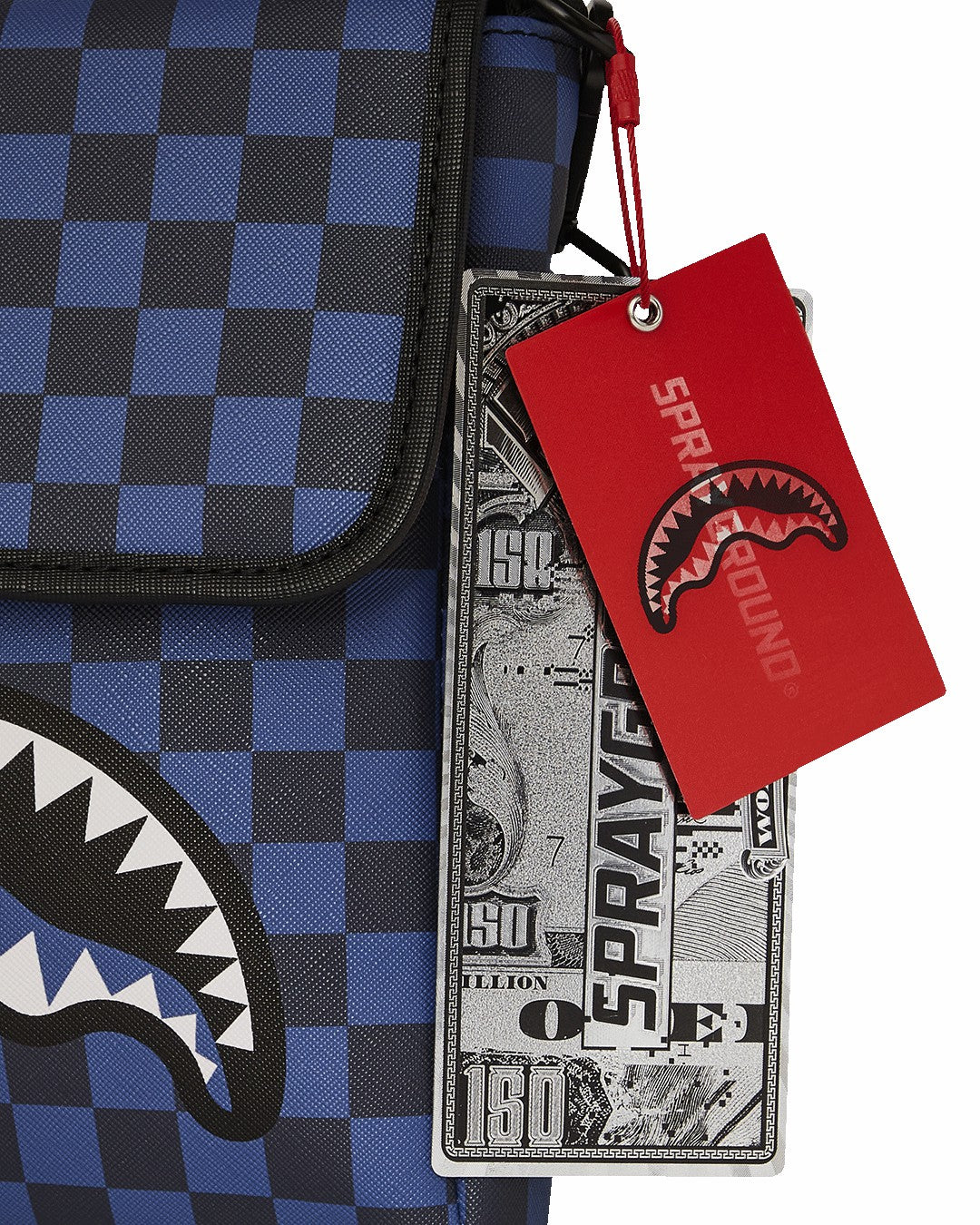 MIDNIGHT MAGIC SHARKS IN PARIS MESSENGER SLING BAG | Sprayground Online