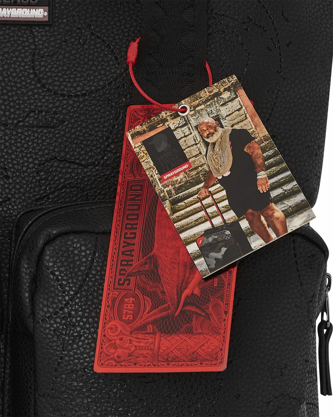 JAMES FIRST CLASS TYCOON TRAVELER CROSSOVER MESSENGER BAG | Sprayground Clearance