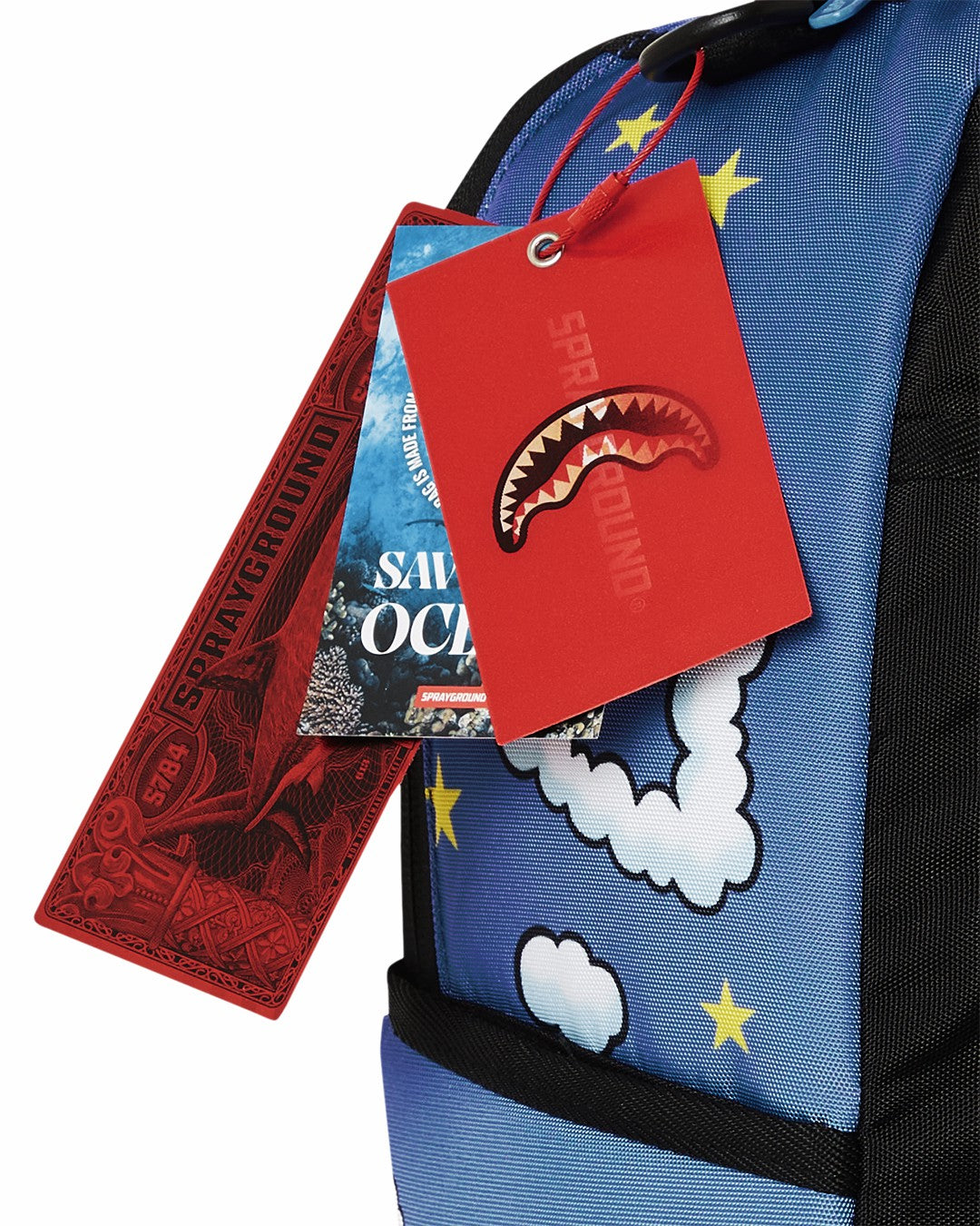 CASPER CLOUDS SHARK DLXSR BACKPACK | Sprayground Discount