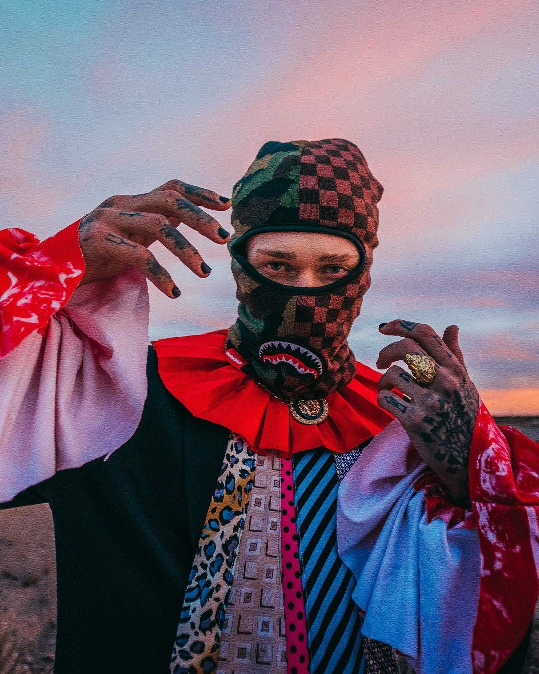 JUNGLE PARIS SKI MASK | Sprayground sale