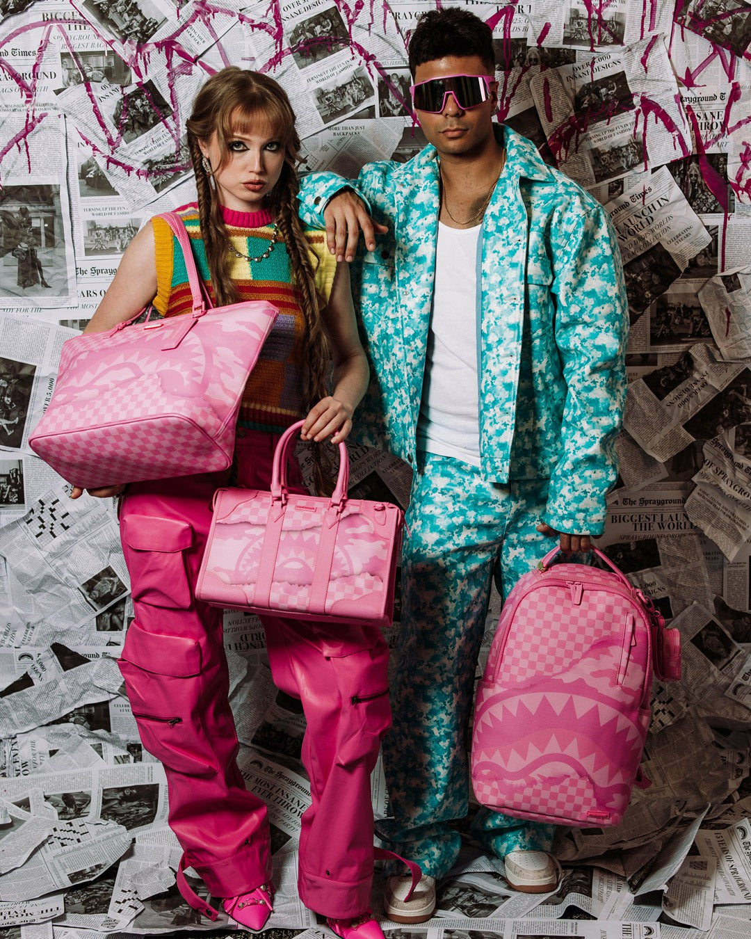 3AM TURNT MINI PYRAMID DUFFLE | Sprayground sale