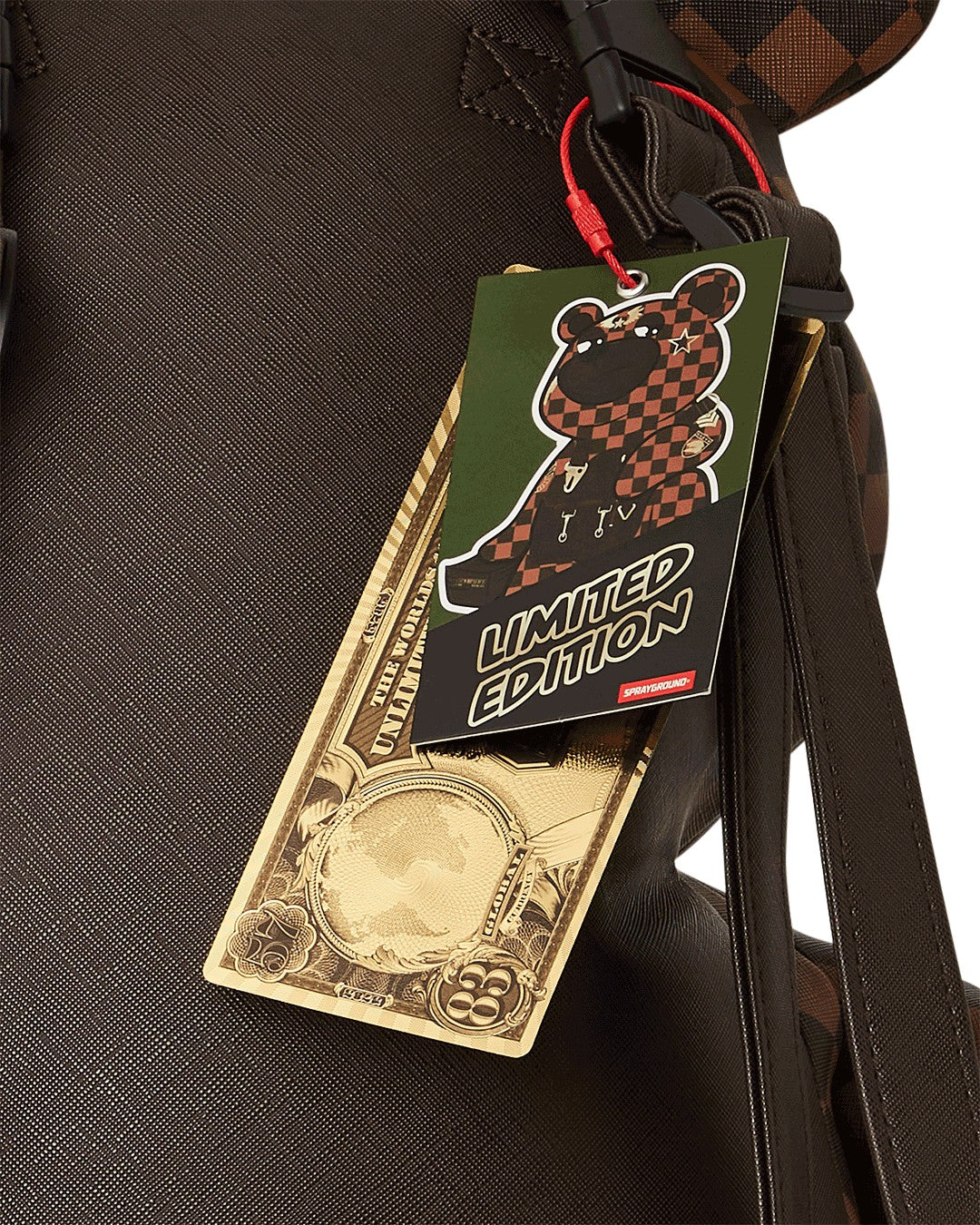 CHECKMATE ROYALE MONEYBEAR TEDDYBEAR BACKPACK | Sprayground Online