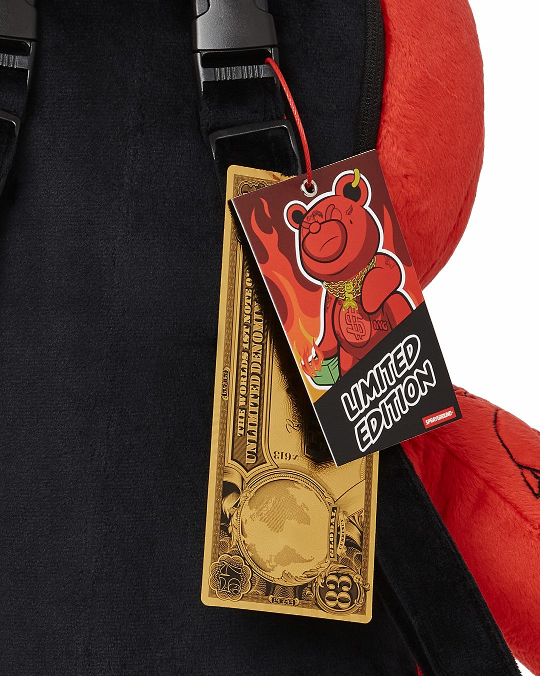 DIABLO PLUSH TEDDYBEAR BACKPACK | Sprayground Discount