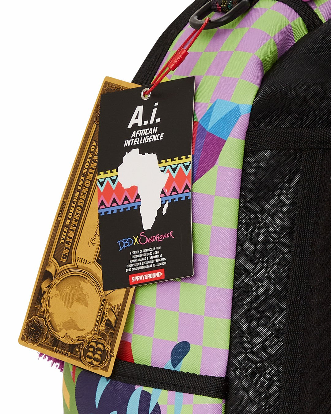 A.I.8 AFRICAN INTELLIGENCE THE LEADER WITHIN BACKPACK (DLXV) | Sprayground for sale