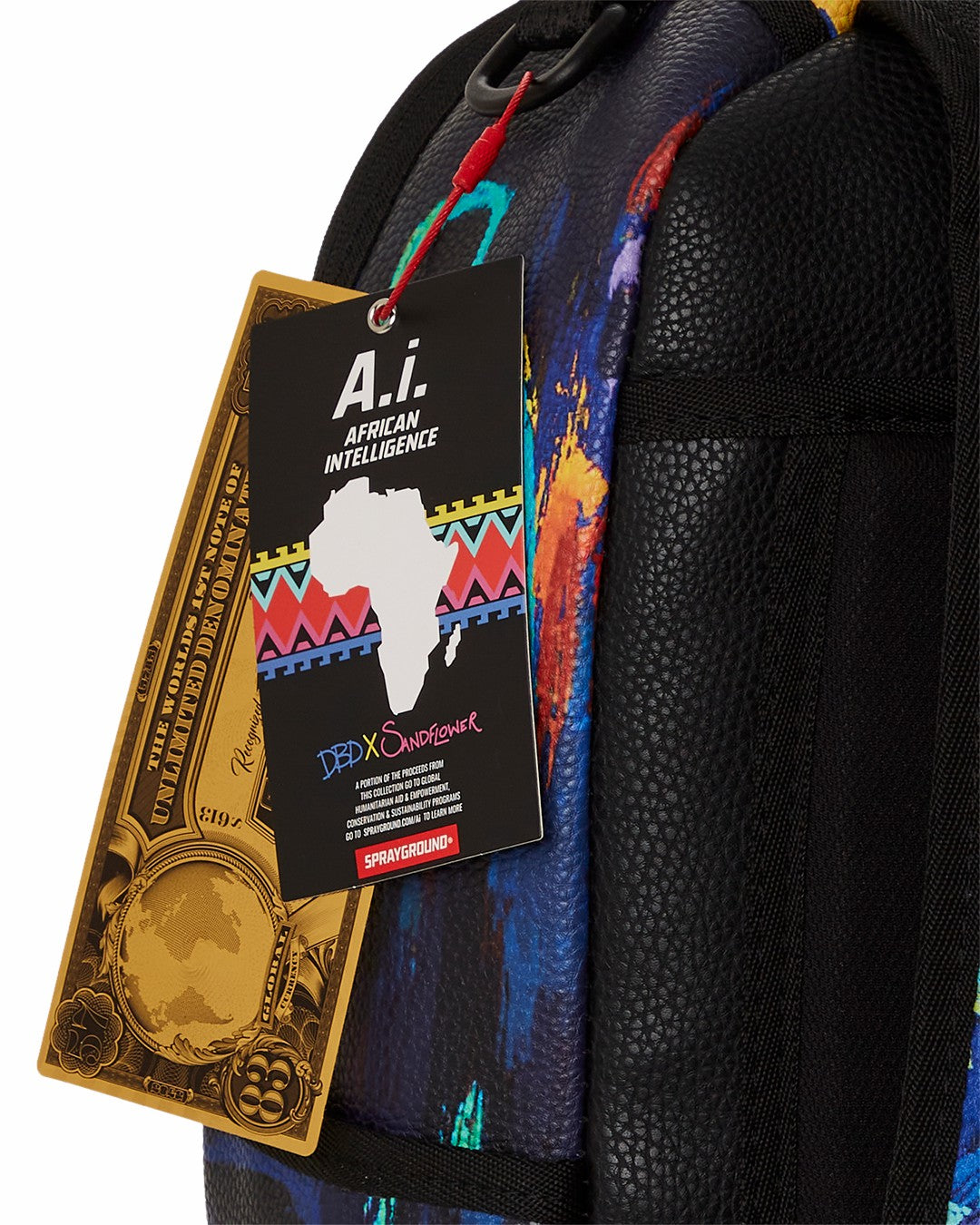 A.I.8 AFRICAN INTELLIGENCE PLANET UTOPIA BACKPACK (DLXV) | Sprayground Clearance