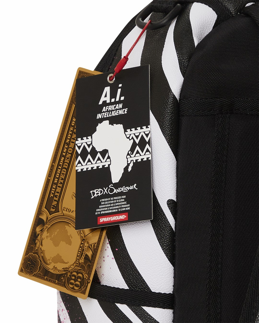 A.I.8 AFRICAN INTELLIGENCE MOTHERLAND LOVE BACKPACK (DLXV) | Sprayground Online