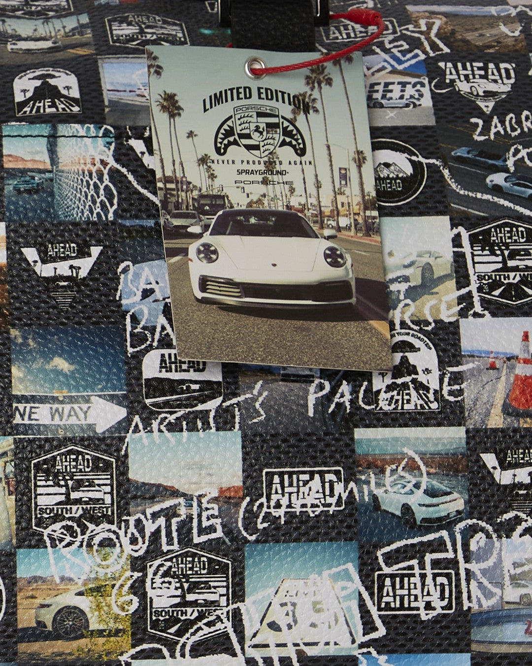 PORSCHE AHEAD COLLAB DUFFLE - LIMITED EDITION | Sprayground Clearance