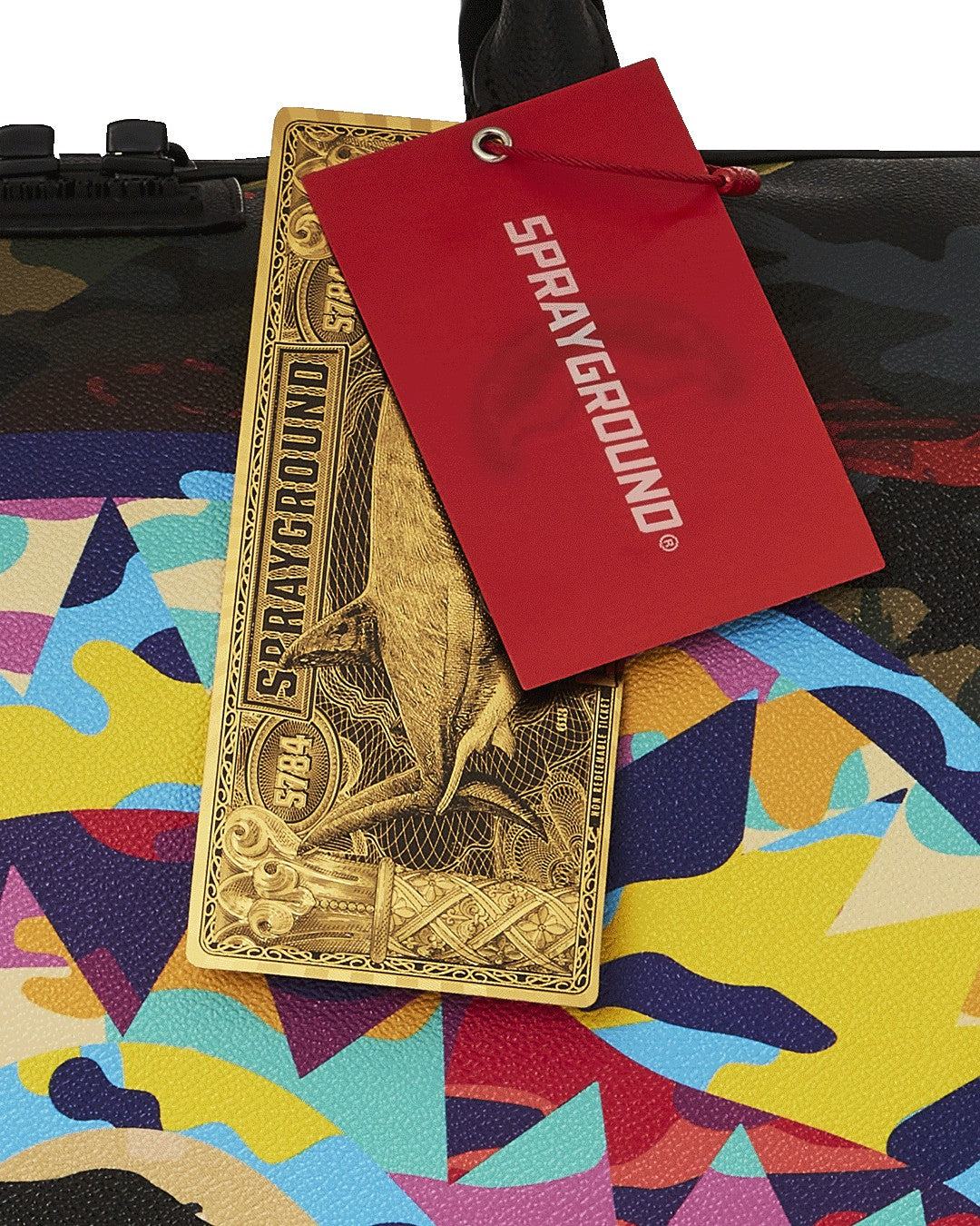 SLICED AND DICED CAMO DUFFLE | Sprayground Near Me