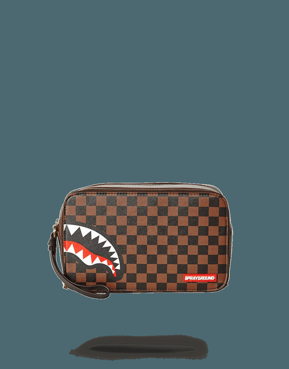 SHARKS IN PARIS TOILETRY BAG | Sprayground for sale