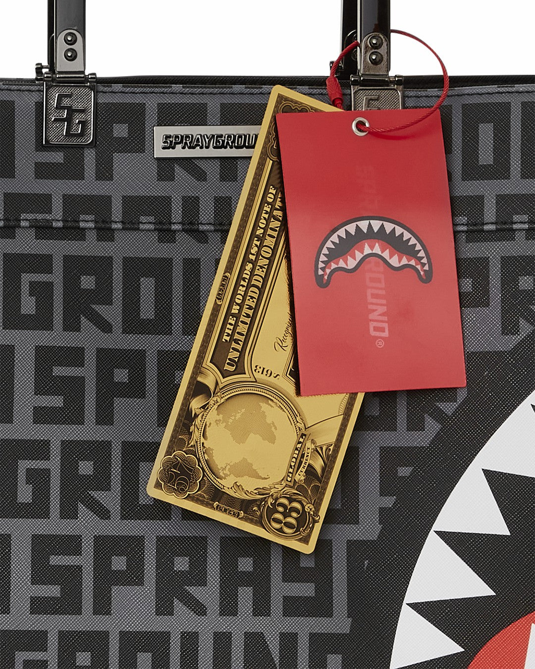 SHARKFINITY STEALTH PILOT TORTUGA TOTE | Sprayground sale