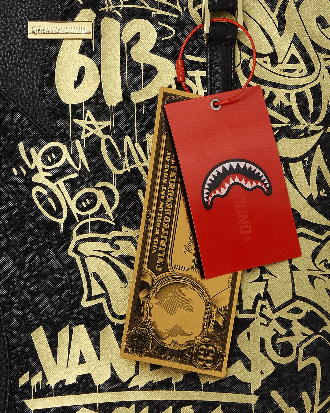 HALF GRAFF GLIDE TOTE | Sprayground sale