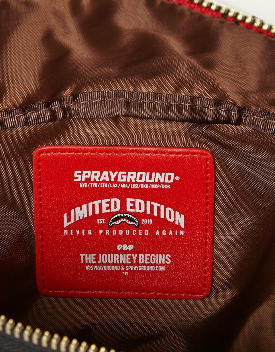 REVERSE SHARKS IN PARIS CROSSBODY (RED) | Sprayground Discount
