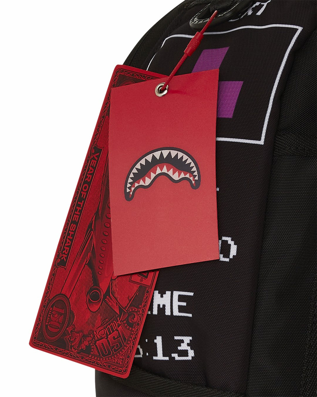 TETRIS WITH DIABLO AND MONEY BEAR BACKPACK | Sprayground Clearance