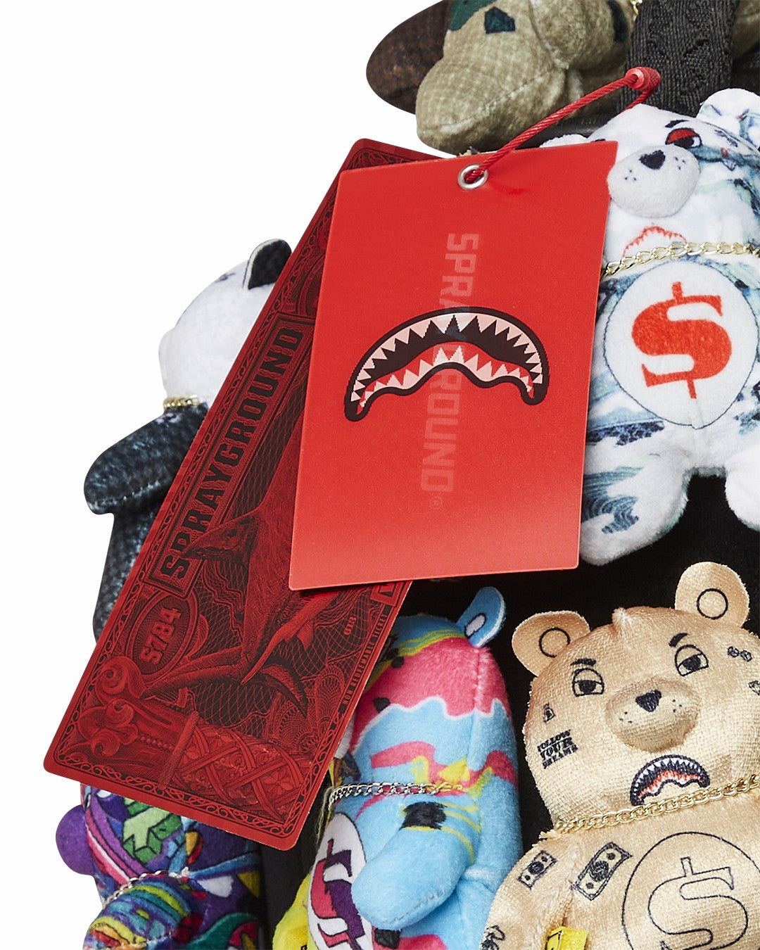 PACK OF BEARS REAL PLUSH BEARS RUNWAY PIECE BACKPACK - SUPER EXCLUSIVE | Sprayground sale