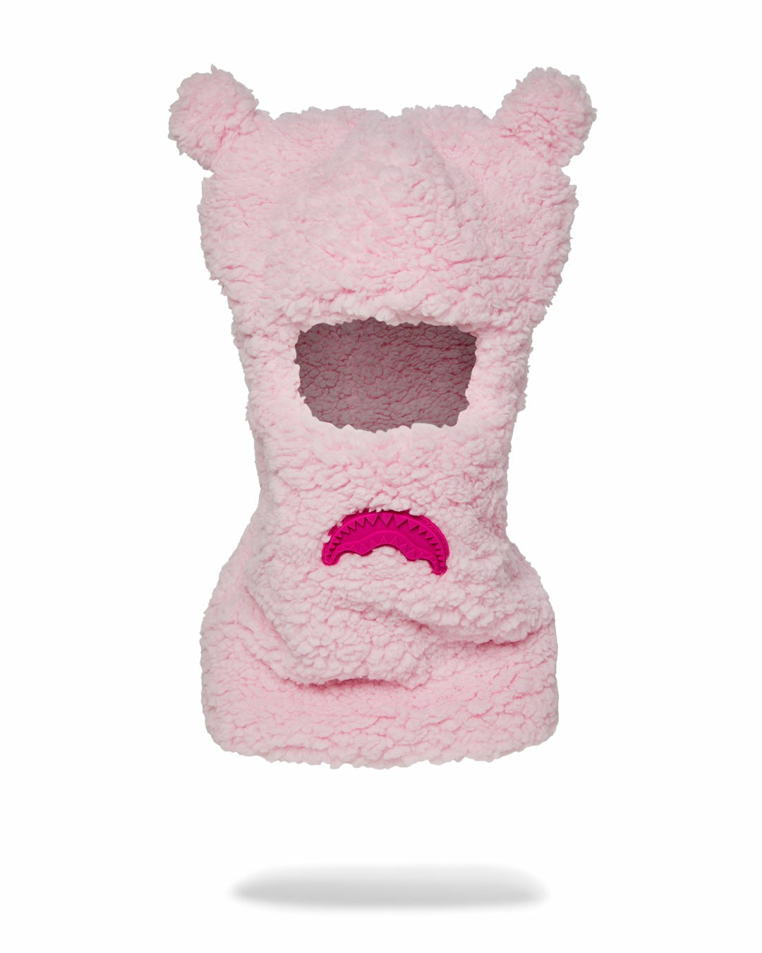 PINK FLEECE BEAR EARS SKI MASK | Sprayground sale
