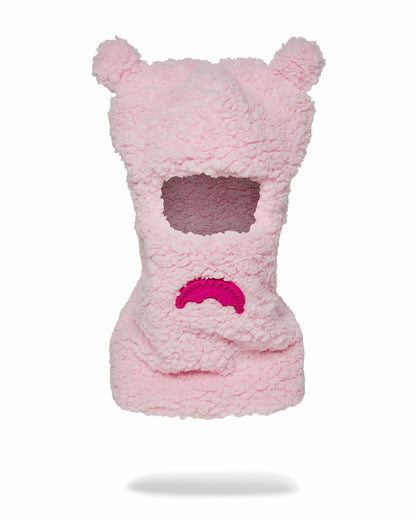 PINK FLEECE BEAR EARS SKI MASK | Sprayground sale