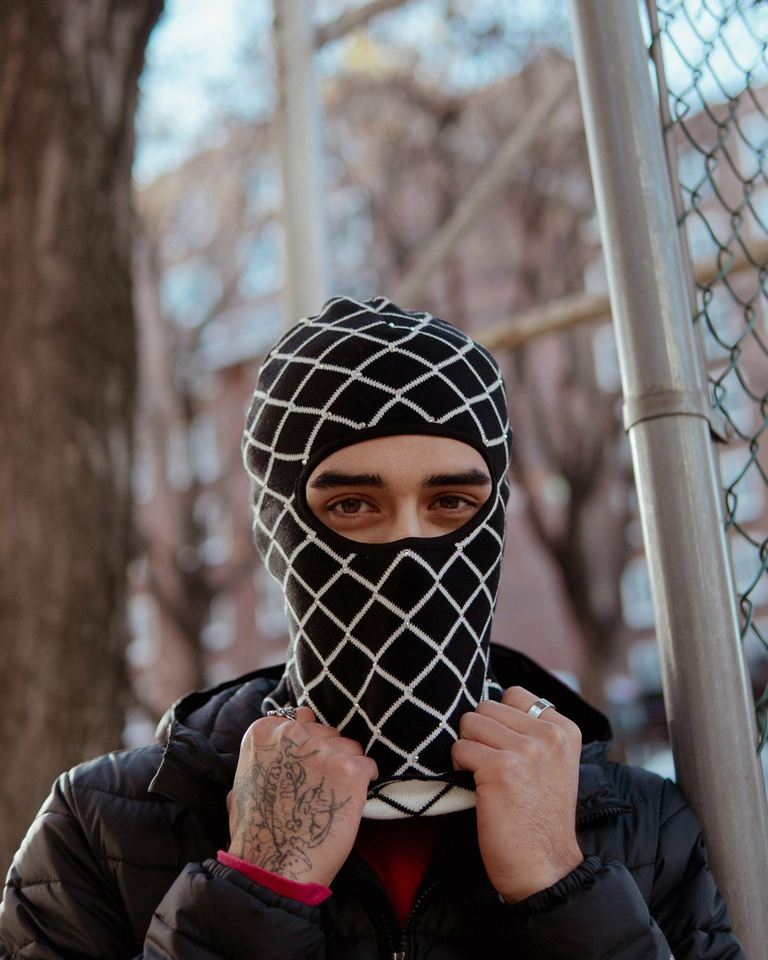 CHAINLINK KNIT SKI MASK | Sprayground US