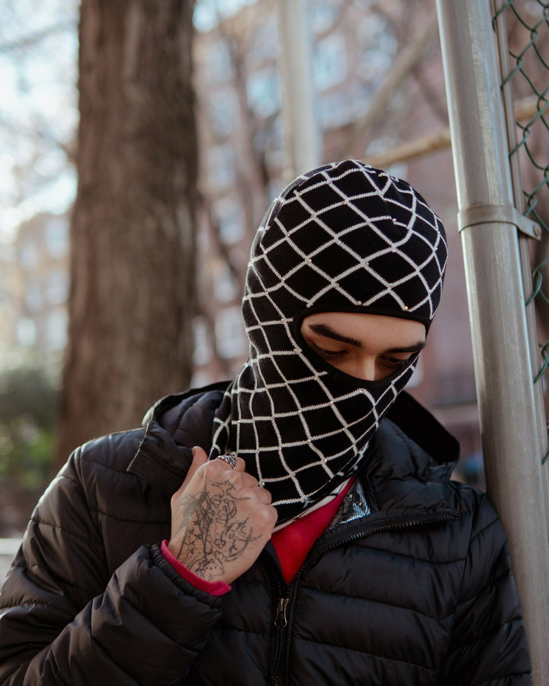 CHAINLINK KNIT SKI MASK | Sprayground US