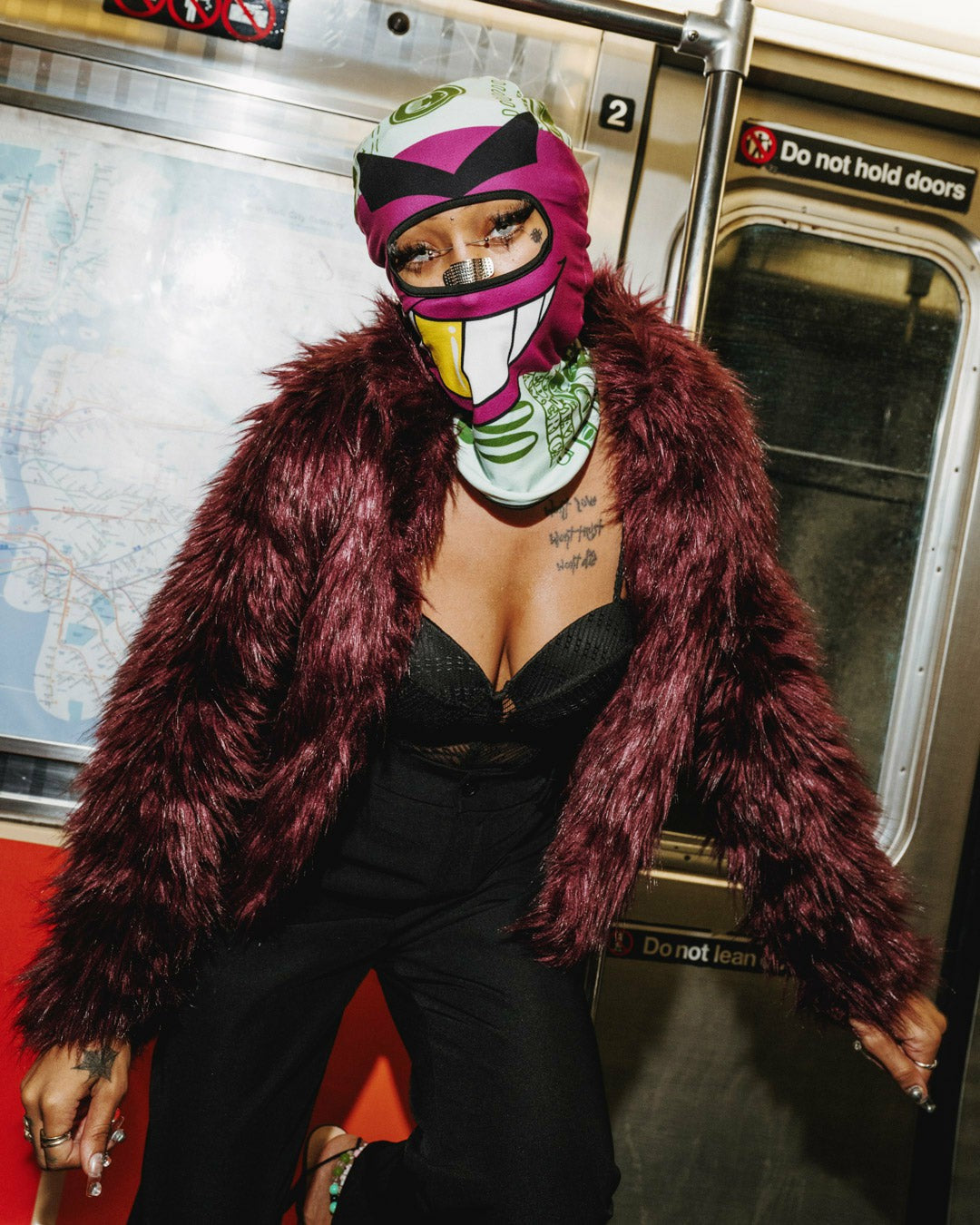 MONEY BOY SKI MASK (PURPLE) | Sprayground Online