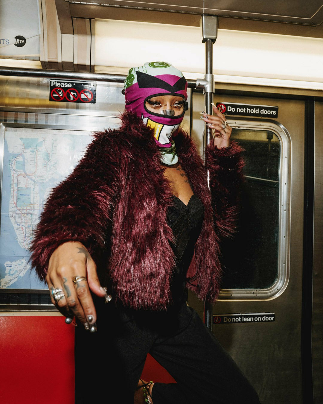 MONEY BOY SKI MASK (PURPLE) | Sprayground Online