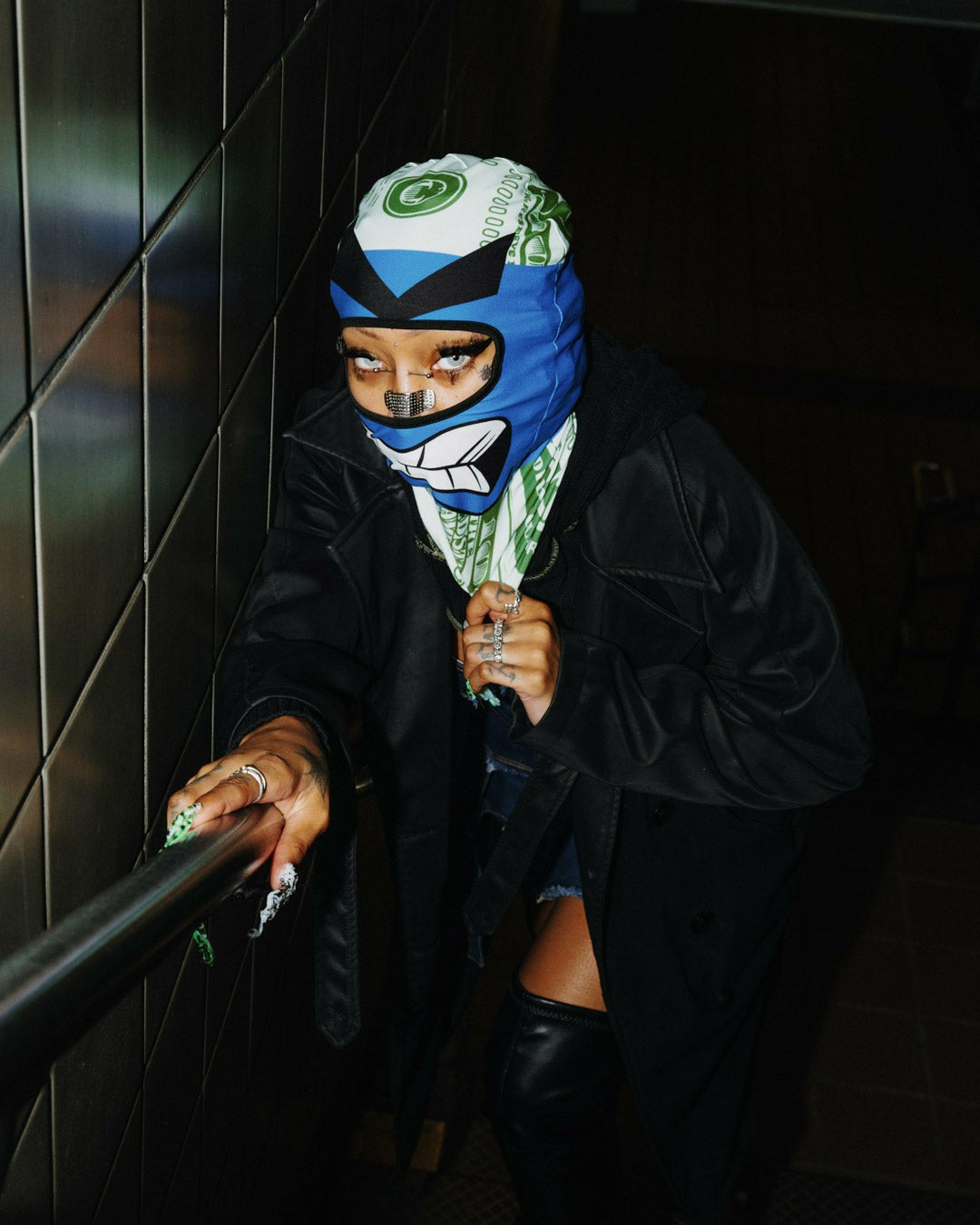 MONEY BOY SKI MASK (BLUE) | Sprayground Near Me