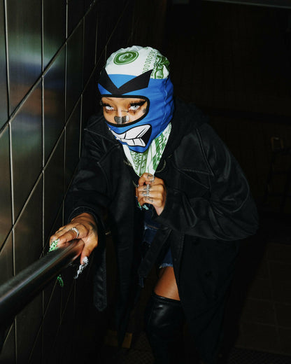 MONEY BOY SKI MASK (BLUE) | Sprayground Near Me