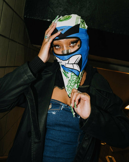 MONEY BOY SKI MASK (BLUE) | Sprayground Near Me