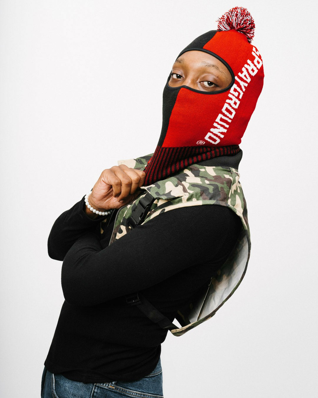 SPLIT POM SKI MASK | Sprayground Clearance