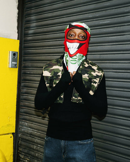 MONEY BOY SKI MASK (RED) | Sprayground Near Me