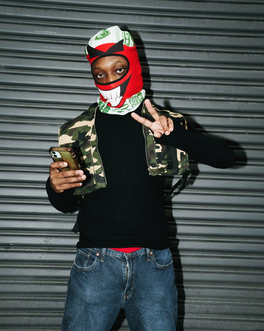 MONEY BOY SKI MASK (RED) | Sprayground Near Me