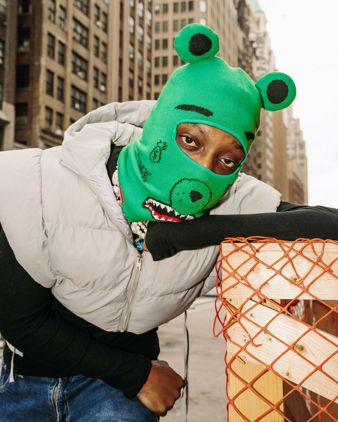 THE REAL MONEY BEAR SKI MASK | Sprayground sale