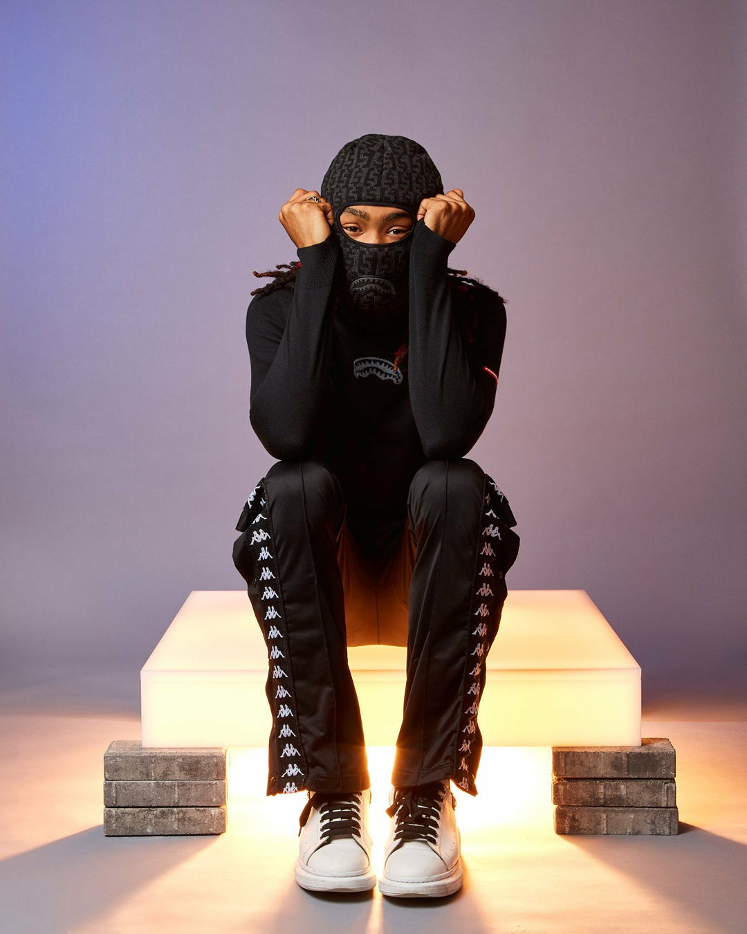 CASHIN CHECKS SKI MASK (GRAY) | Sprayground Online