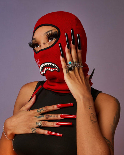 SHARK CENTRAL SKI MASK (RED) | Sprayground Near Me
