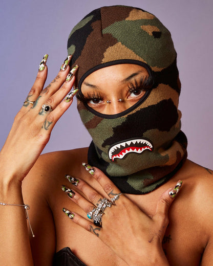 CAMO SHARK SKI MASK | Sprayground US