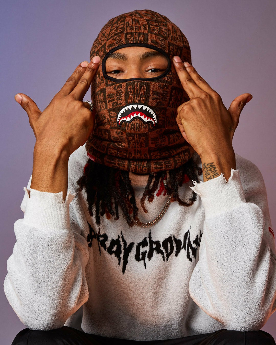 FRENZY SHARK SKI MASK | Sprayground Discount