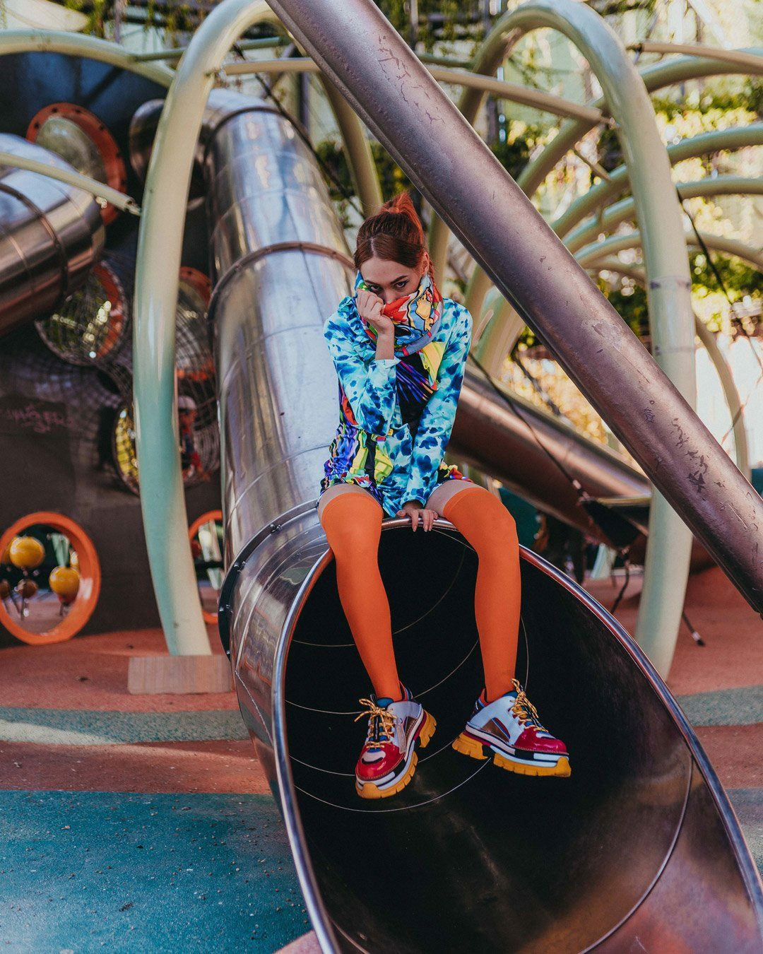 MIND TRIP NECK WARMER | Sprayground sale