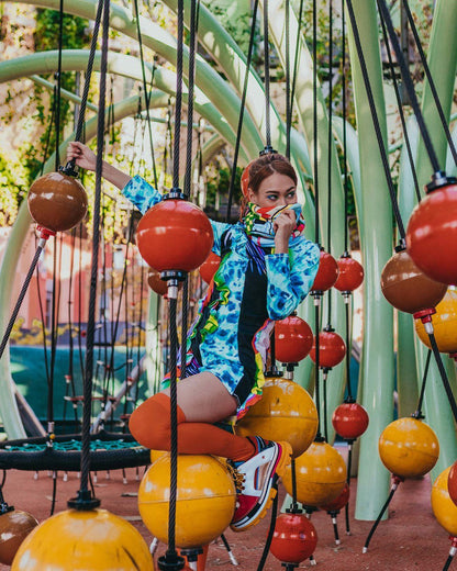 MIND TRIP NECK WARMER | Sprayground sale