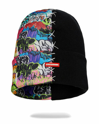 SPLIT GRAFF BEANIE | Sprayground Online