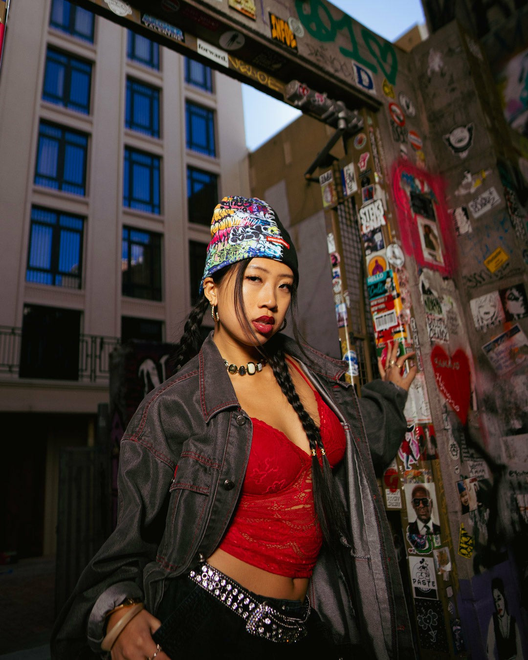 SPLIT GRAFF BEANIE | Sprayground Online