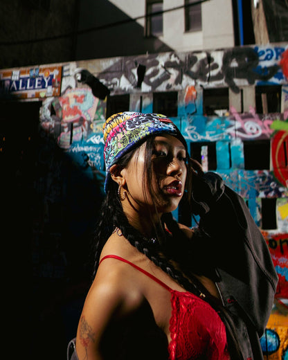 SPLIT GRAFF BEANIE | Sprayground Online