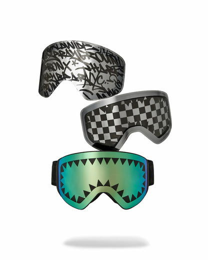 THE STREET MOUNTAIN SKI GOGGLES (INTERCHANGEABLE 3 LENSES) | Sprayground US