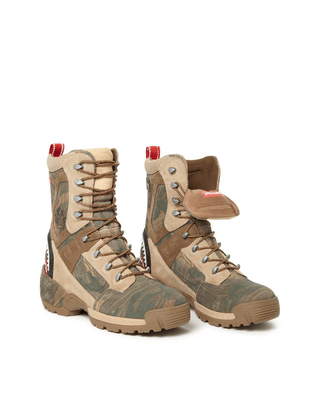 CAMO TERRAIN FUERZA COBRA PARATROOPER BOOTS - MADE IN COLOMBIA NUMBERE | Sprayground Discount