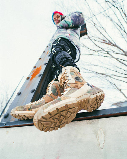 CAMO TERRAIN FUERZA COBRA PARATROOPER BOOTS - MADE IN COLOMBIA NUMBERE | Sprayground Discount