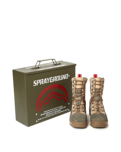 CAMO TERRAIN FUERZA COBRA PARATROOPER BOOTS - MADE IN COLOMBIA NUMBERE | Sprayground Discount