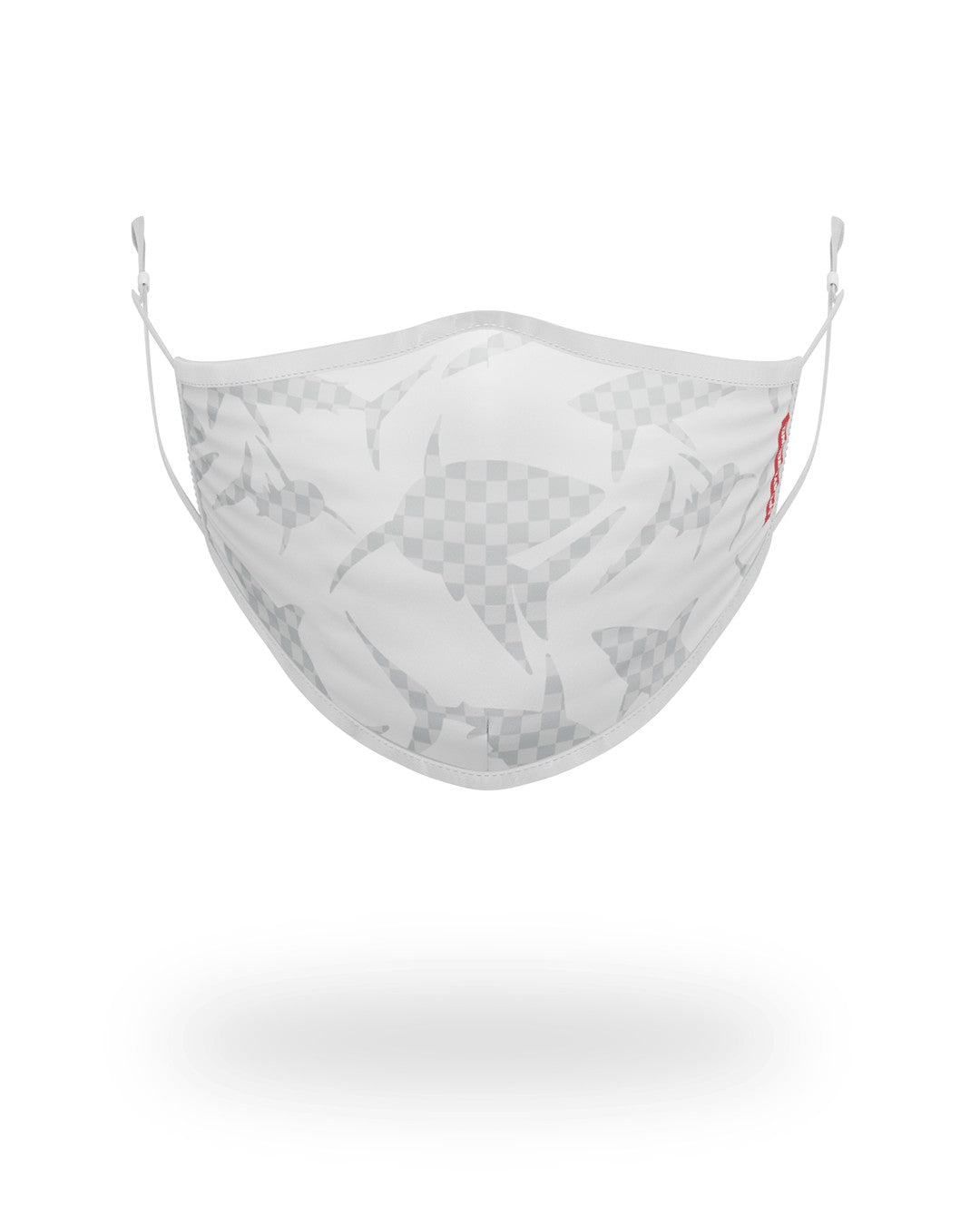 SHARK CHECK (WHITE) FACE MASK | Sprayground Near Me