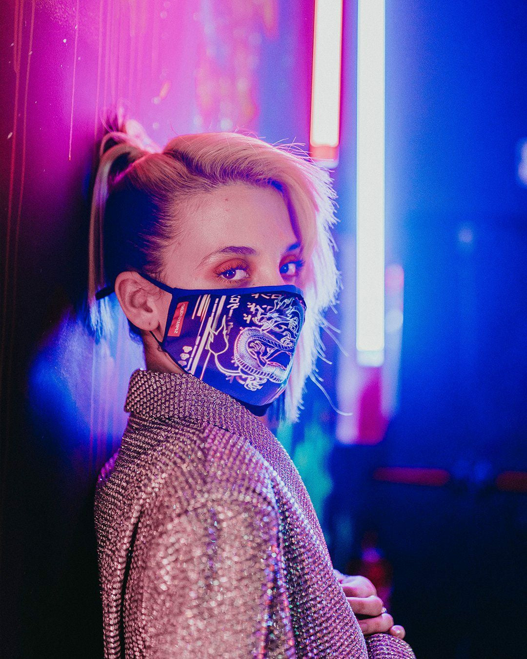 ナイトドラゴン (NITE DRAGON) FACE MASK | Sprayground Discount